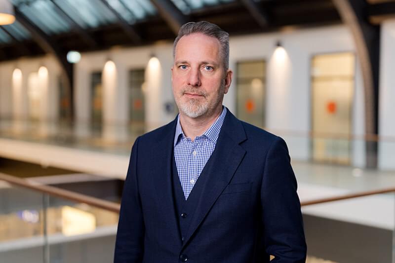 Portrait of Karsten Krause-Ablaß, CEO DATALOGUE