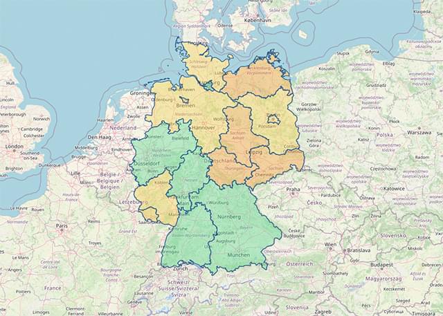 Insight Maps Potentiale auf Landkarte